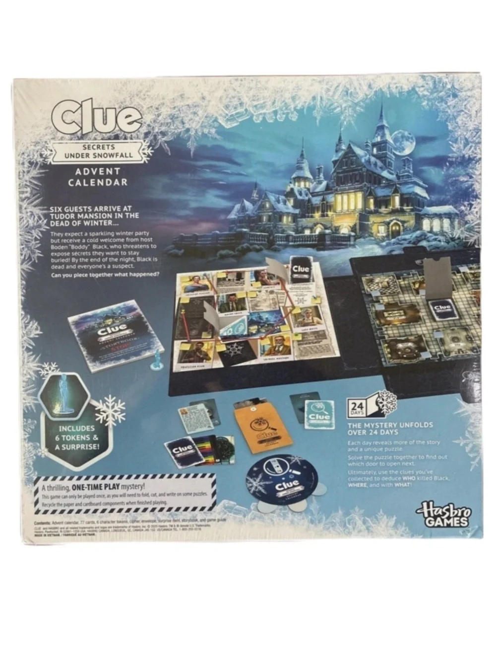 Hasbro seasonal clue